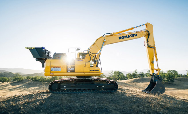 Спецтехника Komatsu в лизинг для юридических лиц и ИП