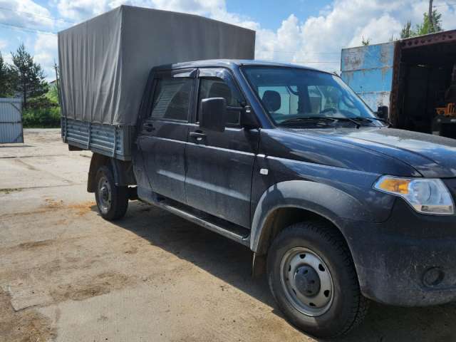 UAZ Profi Двойная кабина с бортом Стандарт 4х4 2.7 5MT 2023