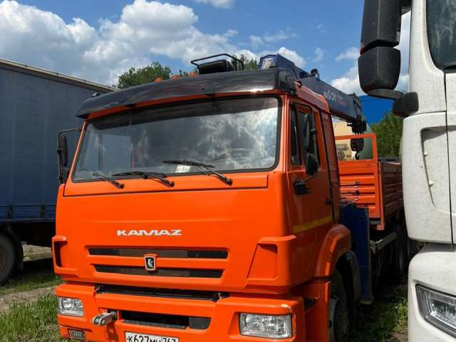 КАМАЗ 65115 6x4 с КМУ  2021
