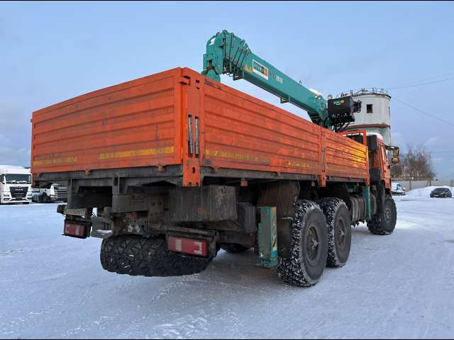 КАМАЗ 43118 6x6 Бортовой с КМУ КМУ Hyundai HLC8016 2022