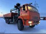 КАМАЗ 43118 6x6 Бортовой с КМУ КМУ Hyundai HLC8016 2022