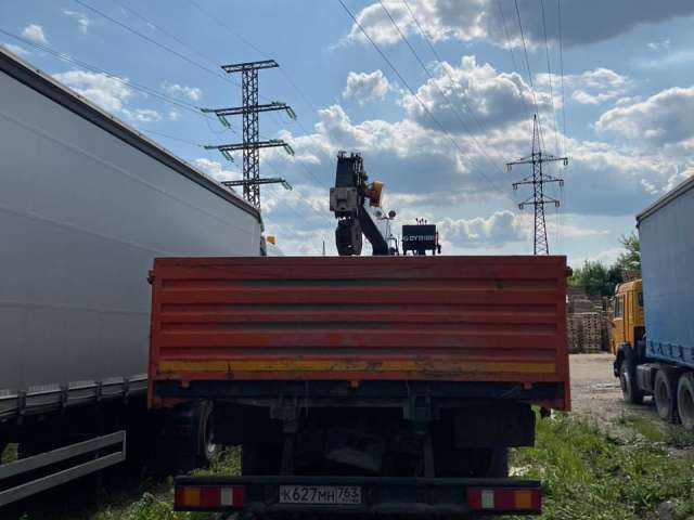 КАМАЗ 65115 6x4 с КМУ  2021