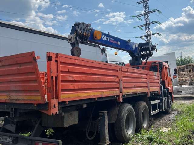 КАМАЗ 65115 6x4 с КМУ  2021